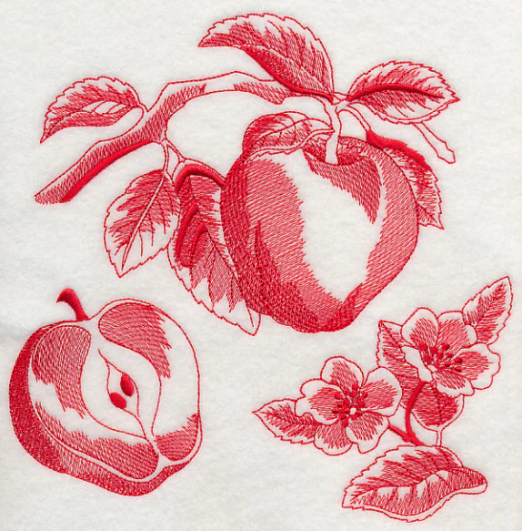 Apple Botanical (Toile)