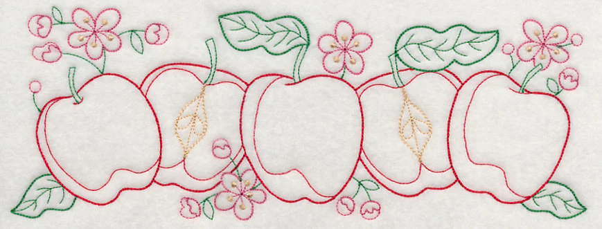 Apple Time Border (Vintage) - Image 6