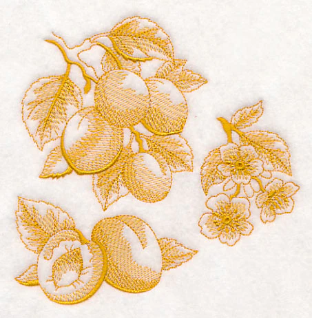 Apricot Botanical (Toile) - Image 3