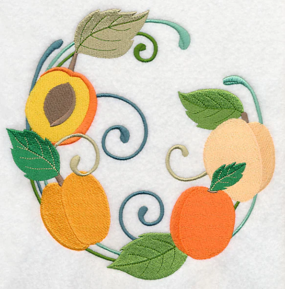 Apricot Wreath