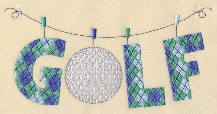 Argyle Golf Clothesline - Image 4