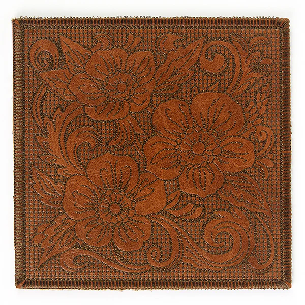 Arizona Poppy Coaster (In-the-Hoop) - Image 5