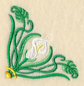 Art Deco Calla Lily - Corner - Image 4