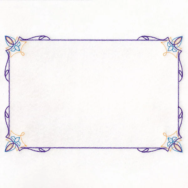 Art Deco Delights Quilt Label