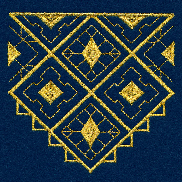 Art Deco Geometry Pocket - Image 3