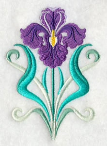 Art Deco Iris - Image 2