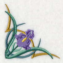 Art Deco Iris - Corner - Image 3