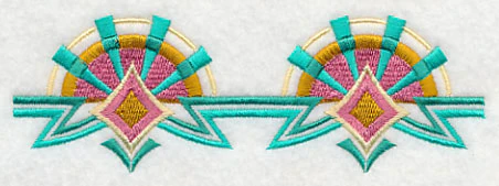 Art Deco Sunburst Border - Image 4