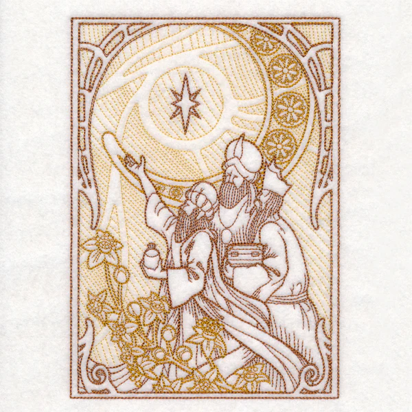 Art Nouveau Gilded Magi - Image 2