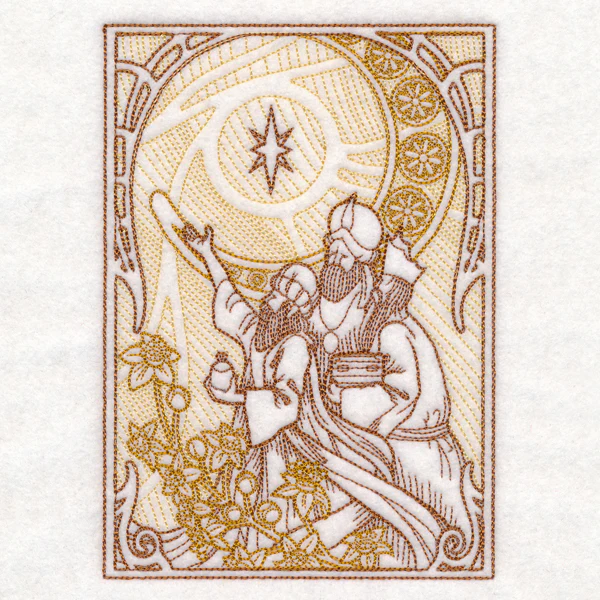 Art Nouveau Gilded Magi - Image 3