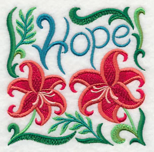 Art Nouveau Hope with Scarlet Lily - Image 5