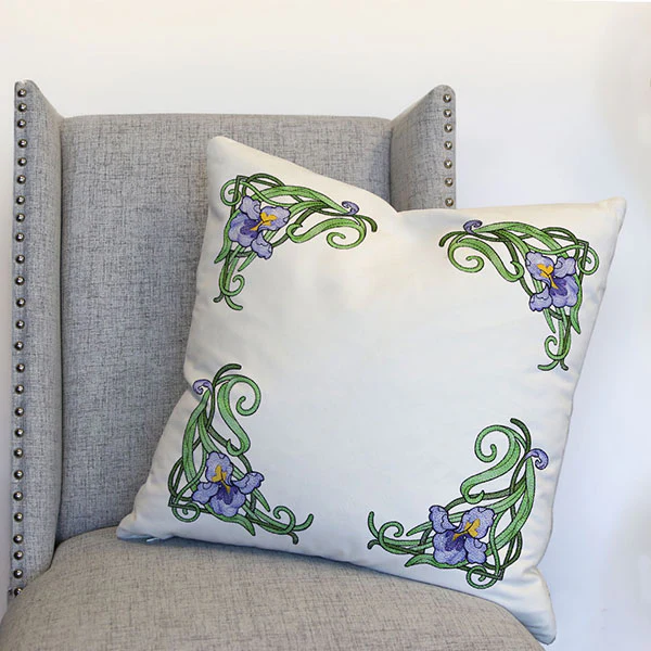 Art Nouveau Iris Corner - Image 6