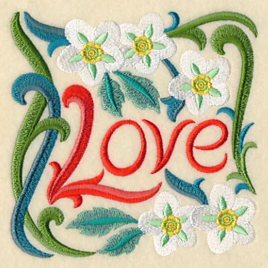 Art Nouveau Love with Lenten Rose - Image 4