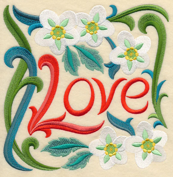 Art Nouveau Love with Lenten Rose - Image 6