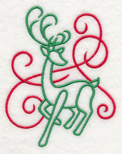 Art Nouveau Reindeer - Image 3