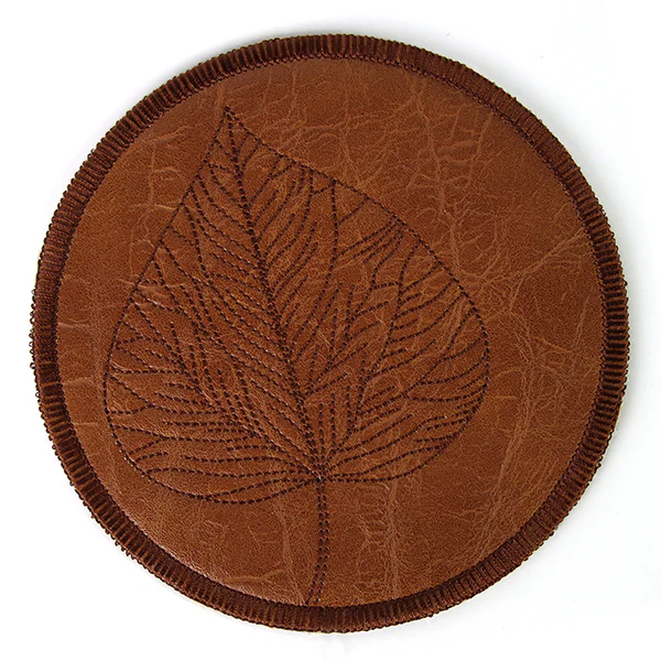 Aspen Leaf Coaster (In-the-Hoop)