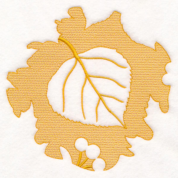 Aspen Leaf (Embossed) - Image 2
