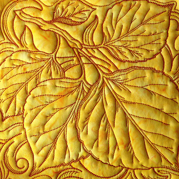 Aspen Leaves in Autumn Square - Image 4