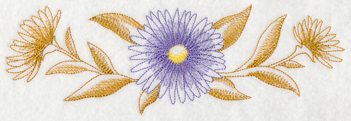 Aster Border (Toile) - Image 2
