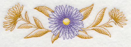 Aster Border (Toile) - Image 4