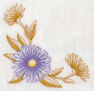 Aster Corner (Toile) - Image 3