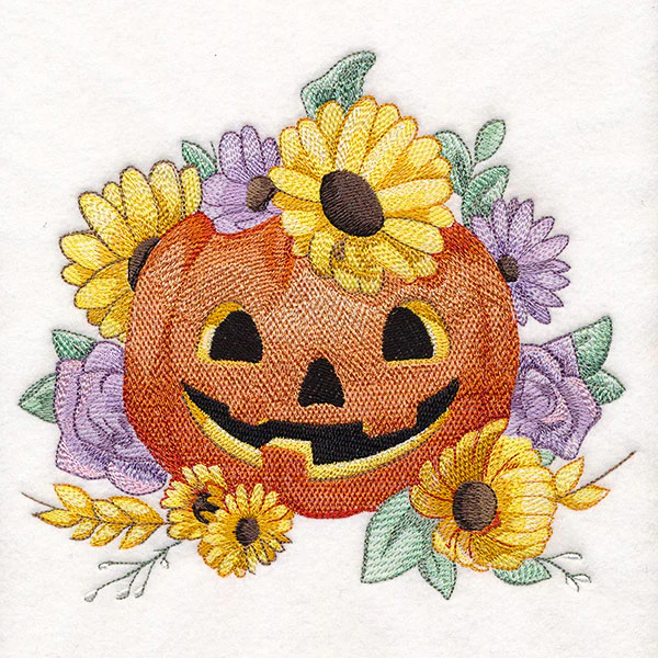 Asters and Black-eyed Susans Jack o' Lantern - Image 7