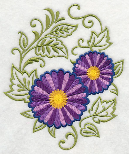 Asters Echo in Bloom - Image 2