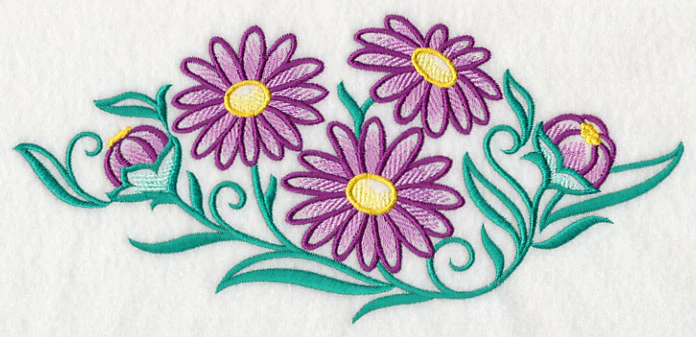 Asters in Whimsy Spray