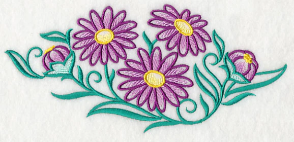 Asters in Whimsy Spray - Image 2