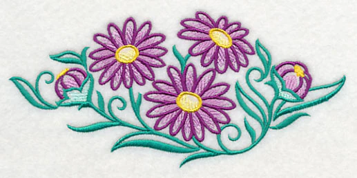 Asters in Whimsy Spray - Image 3