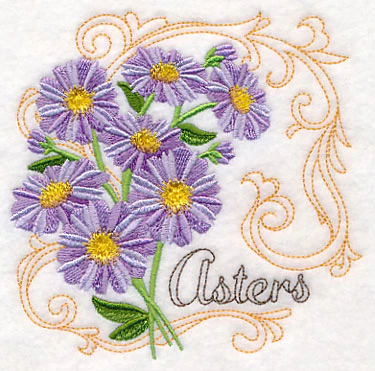 Asters with Flourish - Image 4
