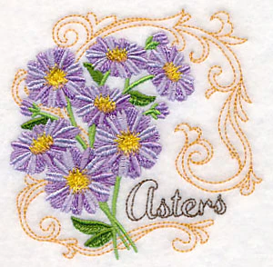 Asters with Flourish - Image 5