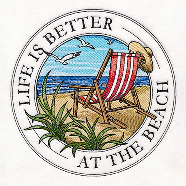 At the Beach Stamp - Image 8
