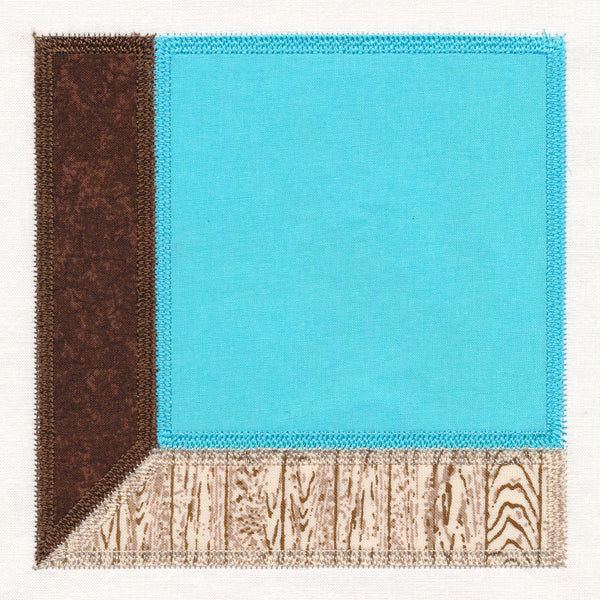 Attic Window Quilt Block (In-the-Hoop)
