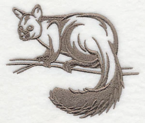 Australian Brushtail Possum Silhouette - Image 3