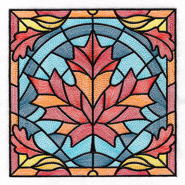 Autumn Accents Stained Glass - Maple Leaf - Image 3