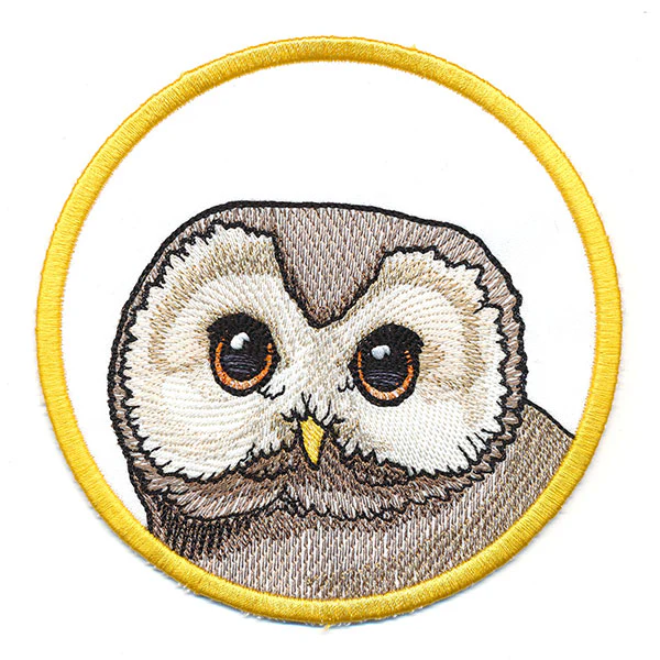 Autumn Animals Coasters - Owl (In-the-Hoop) - Image 3