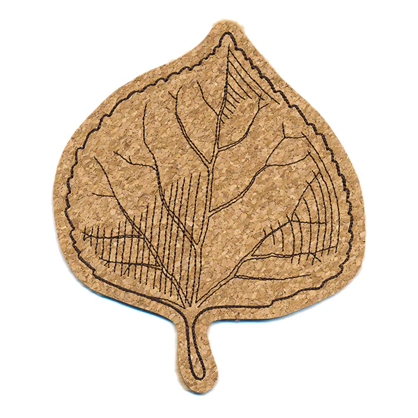 Autumn Aspen Leaf Coaster (In-the-Hoop) - Image 6