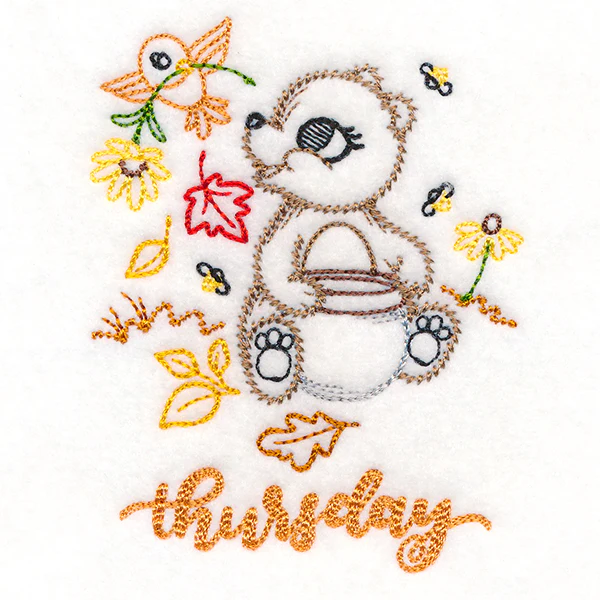 Autumn Bear on Thursday (Vintage) - Image 3