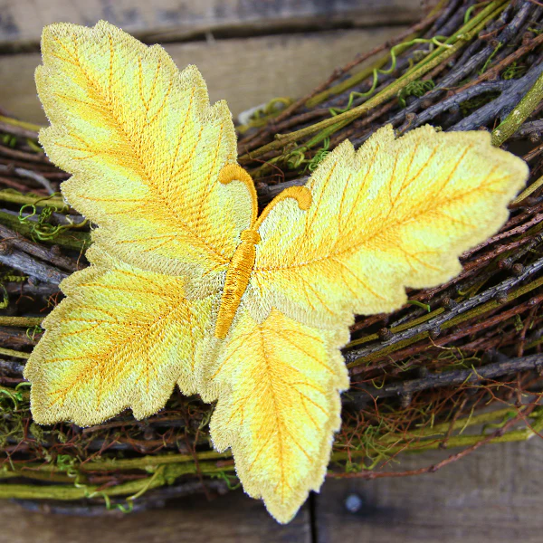 Autumn Birch Leaf Butterfly (In-the-Hoop) - Image 7