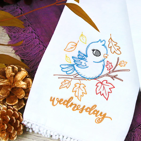 Autumn Bird on Wednesday (Vintage) - Image 4