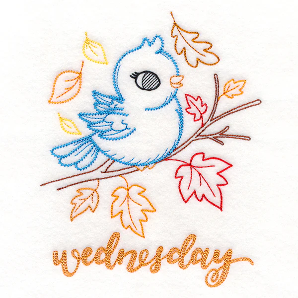 Autumn Bird on Wednesday (Vintage) - Image 5