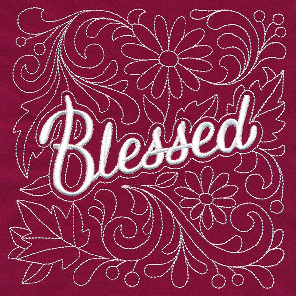 Autumn Blessings - Blessed (Puff Foam) - Image 3