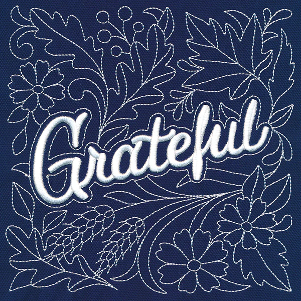 Autumn Blessings - Grateful (Puff Foam) - Image 3