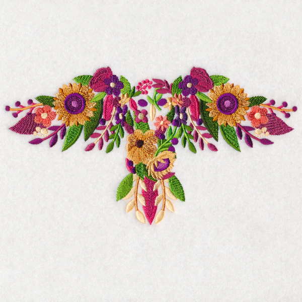 Autumn Blooms Owl - Image 3