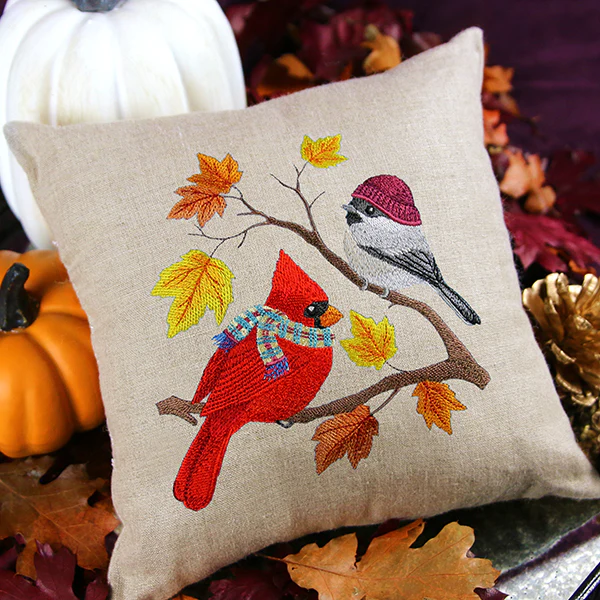 Autumn Bundled-Up Birdies - Image 8