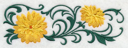 Autumn Chrysanthemum Border - Image 4