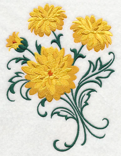 Autumn Chrysanthemum Bouquet - Image 3