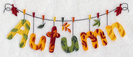 Autumn Clothesline - Image 3