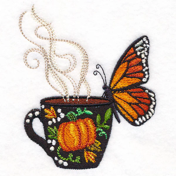 Autumn Coffee Break Monarch Butterfly - Image 7